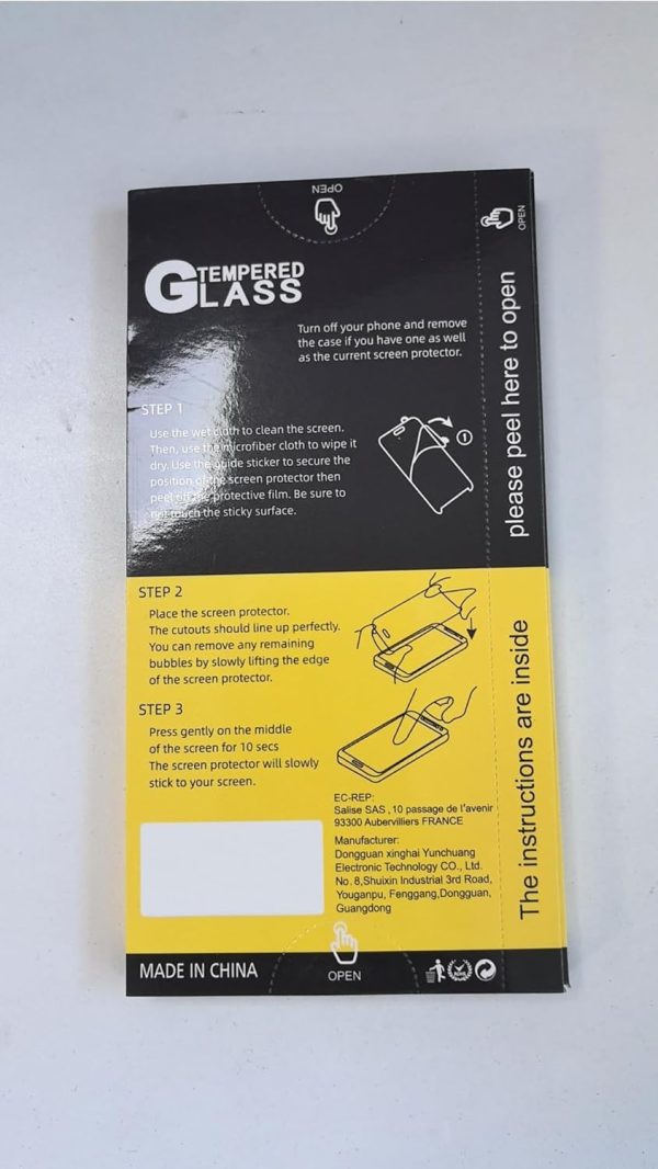 NEW'C 3 Pack Designed for iPhone 14, iPhone 13, iPhone 13 Pro (6.1 inches) Screen Protector Tempered Glass,Case Friendly Scratch-proof, Bubble Free, Ultra Resistant - Image 11
