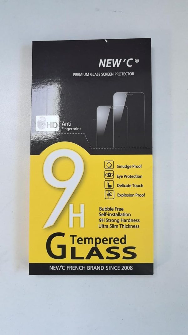 NEW'C 3 Pack Designed for iPhone 14, iPhone 13, iPhone 13 Pro (6.1 inches) Screen Protector Tempered Glass,Case Friendly Scratch-proof, Bubble Free, Ultra Resistant - Image 10