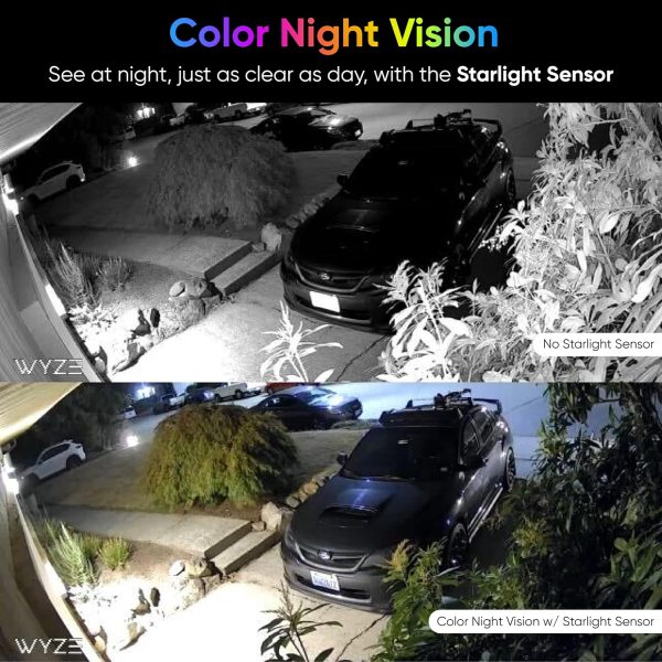 WYZE Cam v3 with Color Night Vision, Wired 1080p HD Indoor/Outdoor Video Camera - Image 2